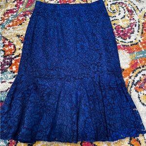 J.Crew Women’s Blue Skirt